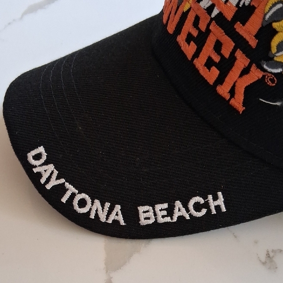 Black 80th Annual Bike Week Cap New With Tags - Picture 2 of 3